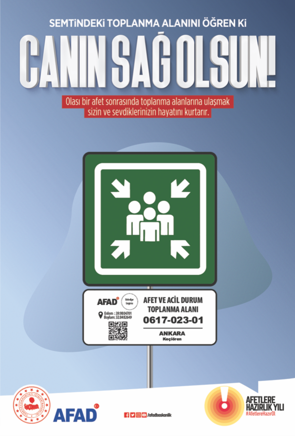 AFAD Toplanma Alanı Raket